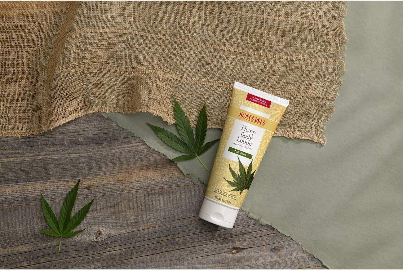 Hemp Body Lotion by Burts Bees for Unisex - 6 oz Body Lotion