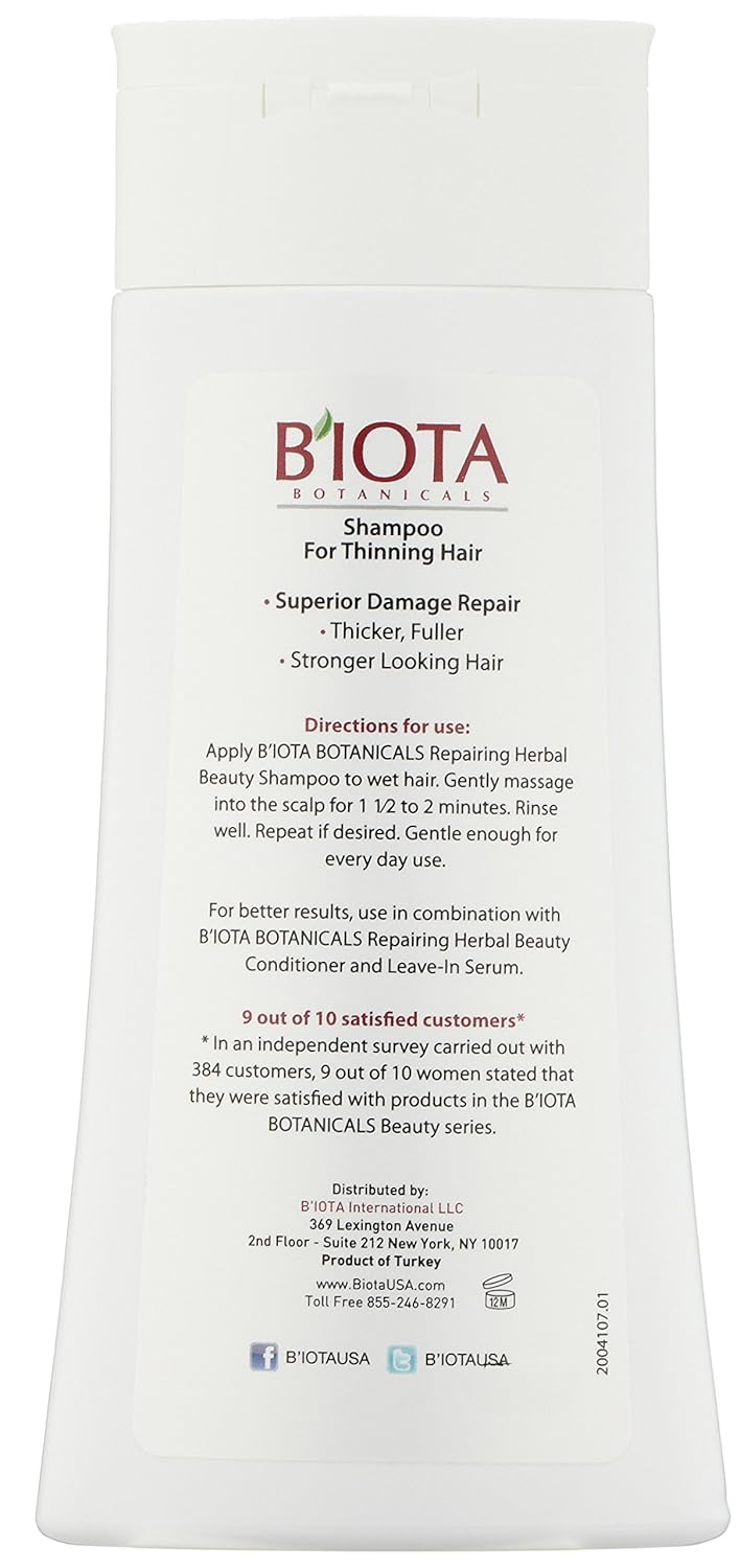 Biota Botanicals Proactive Herbal Care Repairing Shampoo 10.1 oz (0.63lb)