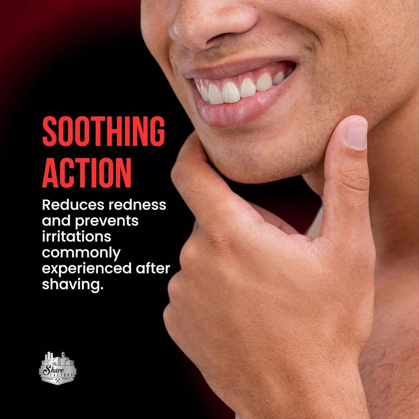 The Shave Factory After Shave Cream & Cologne 2 in 1 Sapphire 16.9 oz Multipack