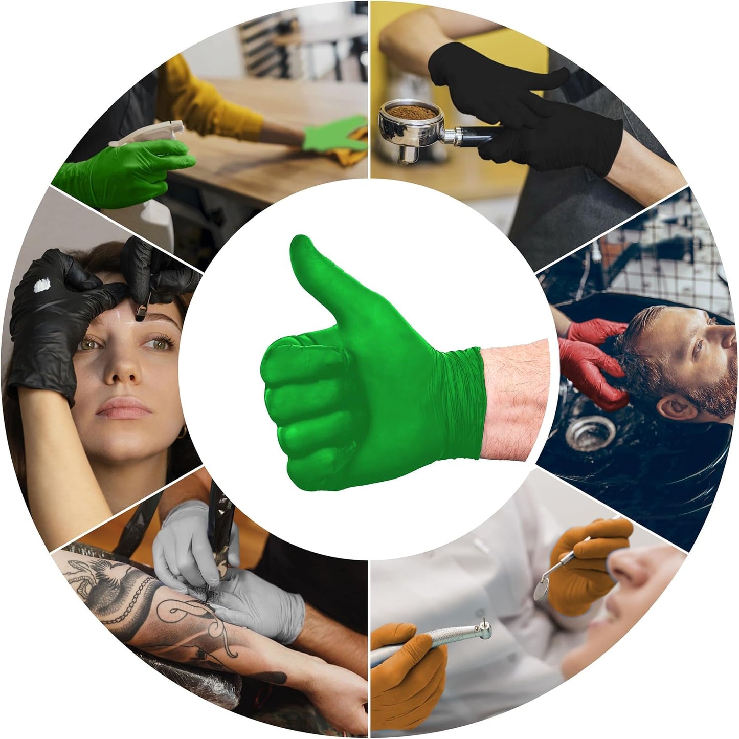 Level 3 Nitrile Gloves (100ct) Lime X-Large