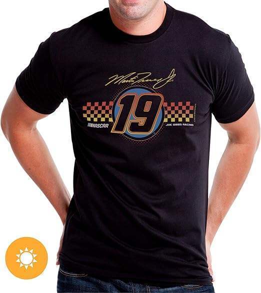 NASCAR Mens Classic Crew Tee - Martin Truex Jr - 1 Black by DelSol for Men - 1 Pc T-Shirt (XL)