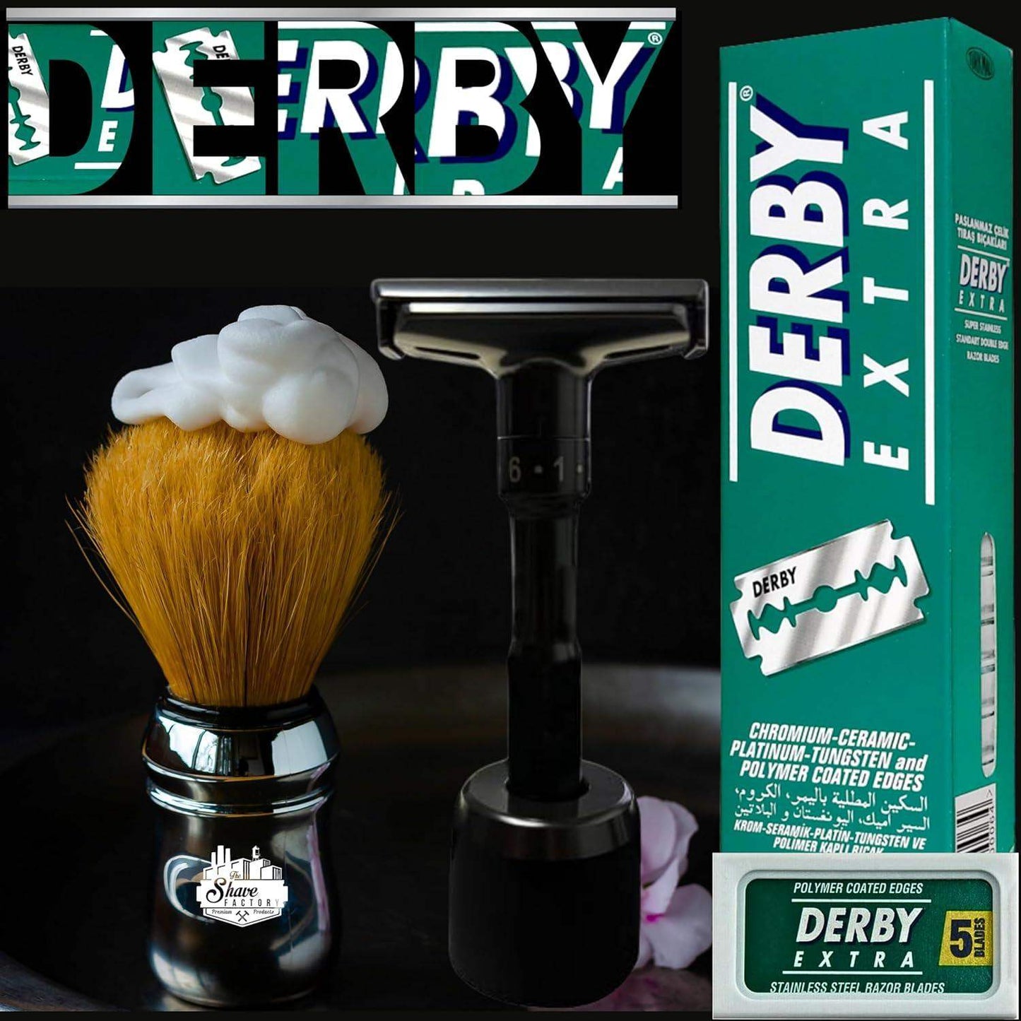 Derby Double Edge Razor Blades 100Pcs - BarberSets