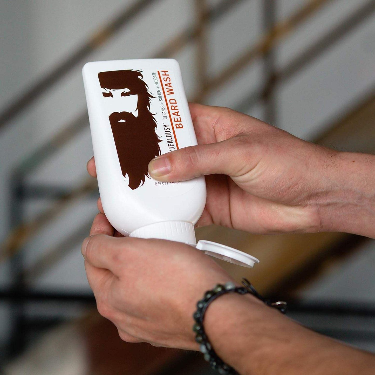 Beard Wash by Billy Jealousy for Men - 8 oz Beard Wash