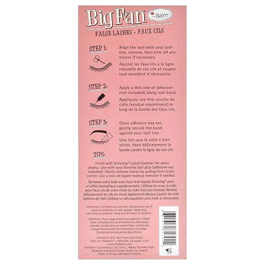 theBalm Big Fan False Lashes