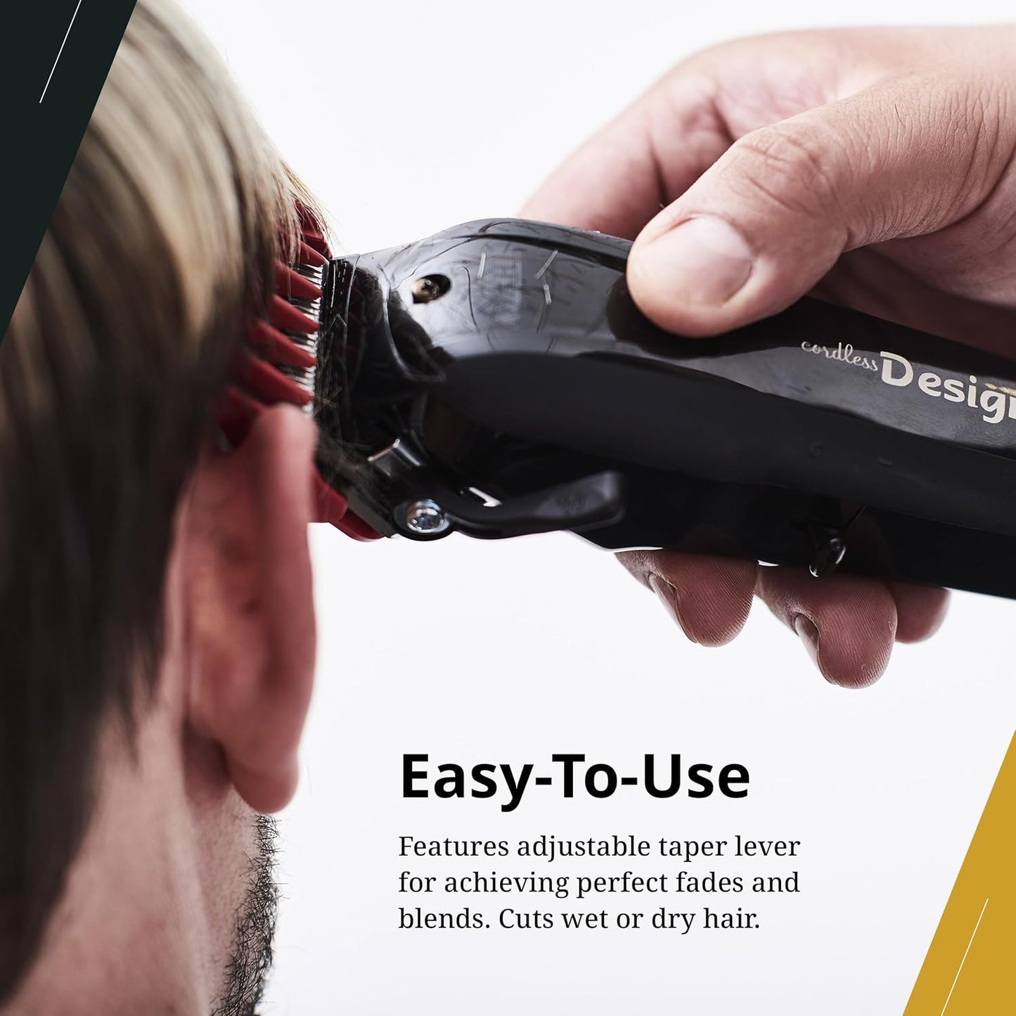 Wahl Cordless Designer Lithium Ion Clipper: Ultimate Cordless Precision