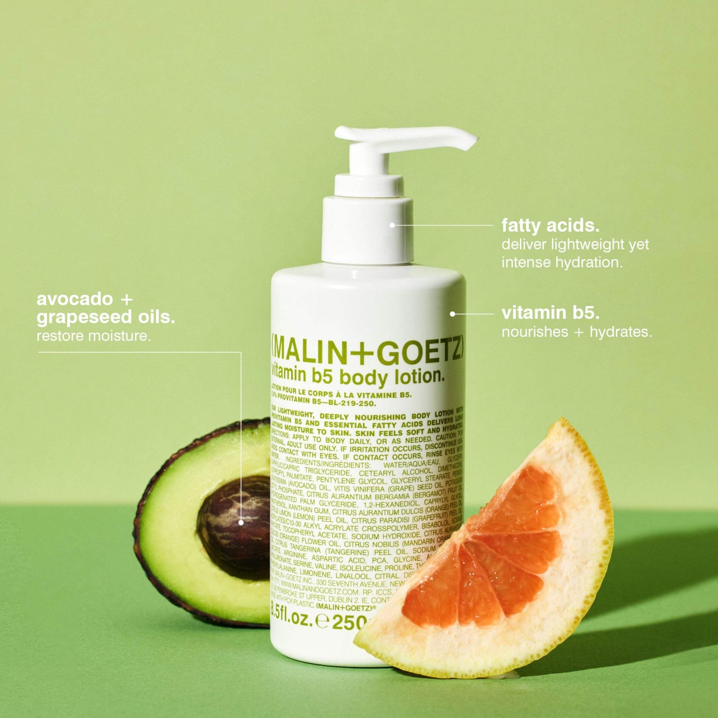Vitamin B5 Body Lotion by Malin + Goetz for Unisex - 8.5 oz Body Lotion