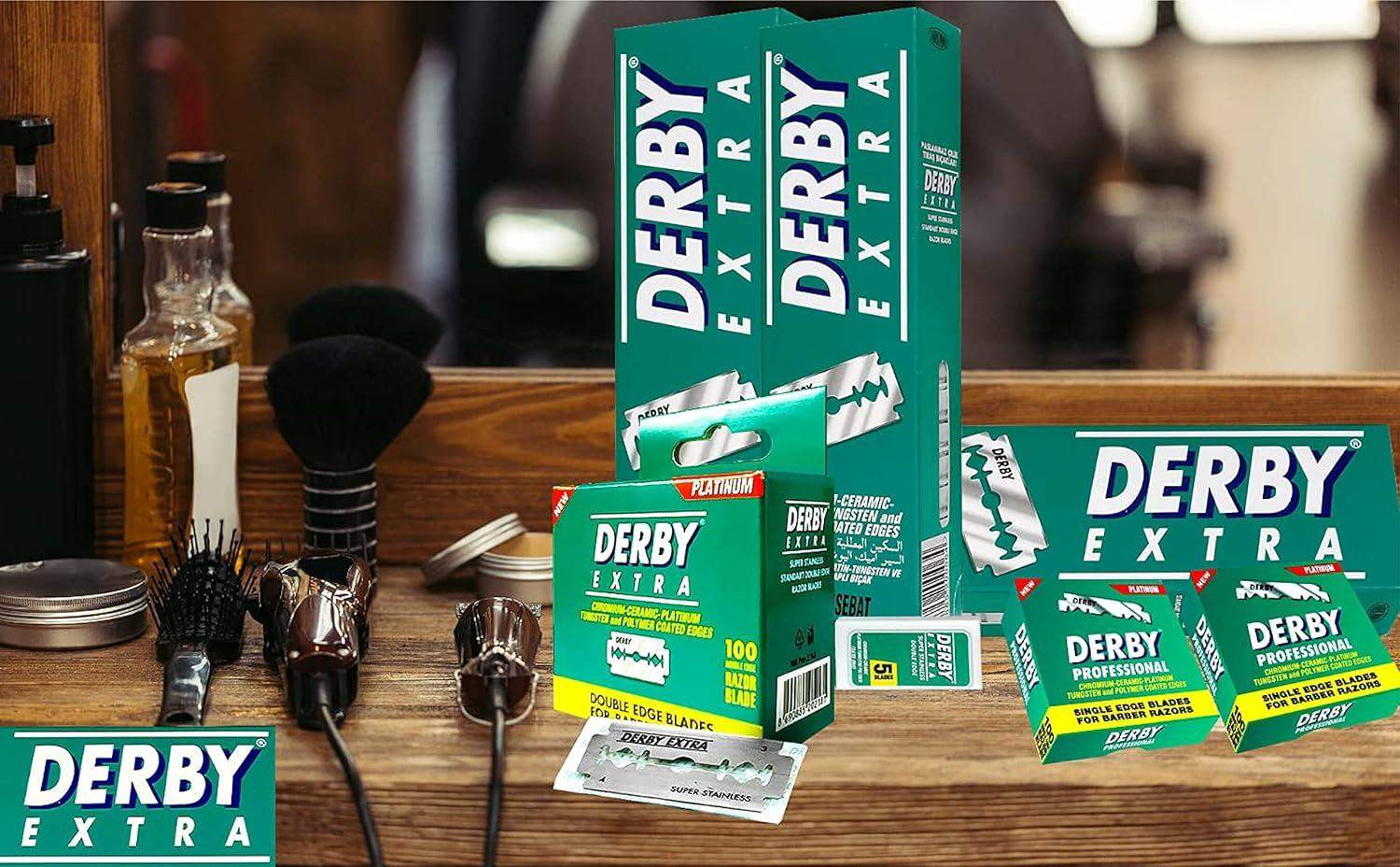 Derby Double Edge Razor Blades - 100ct (mini) - BarberSets