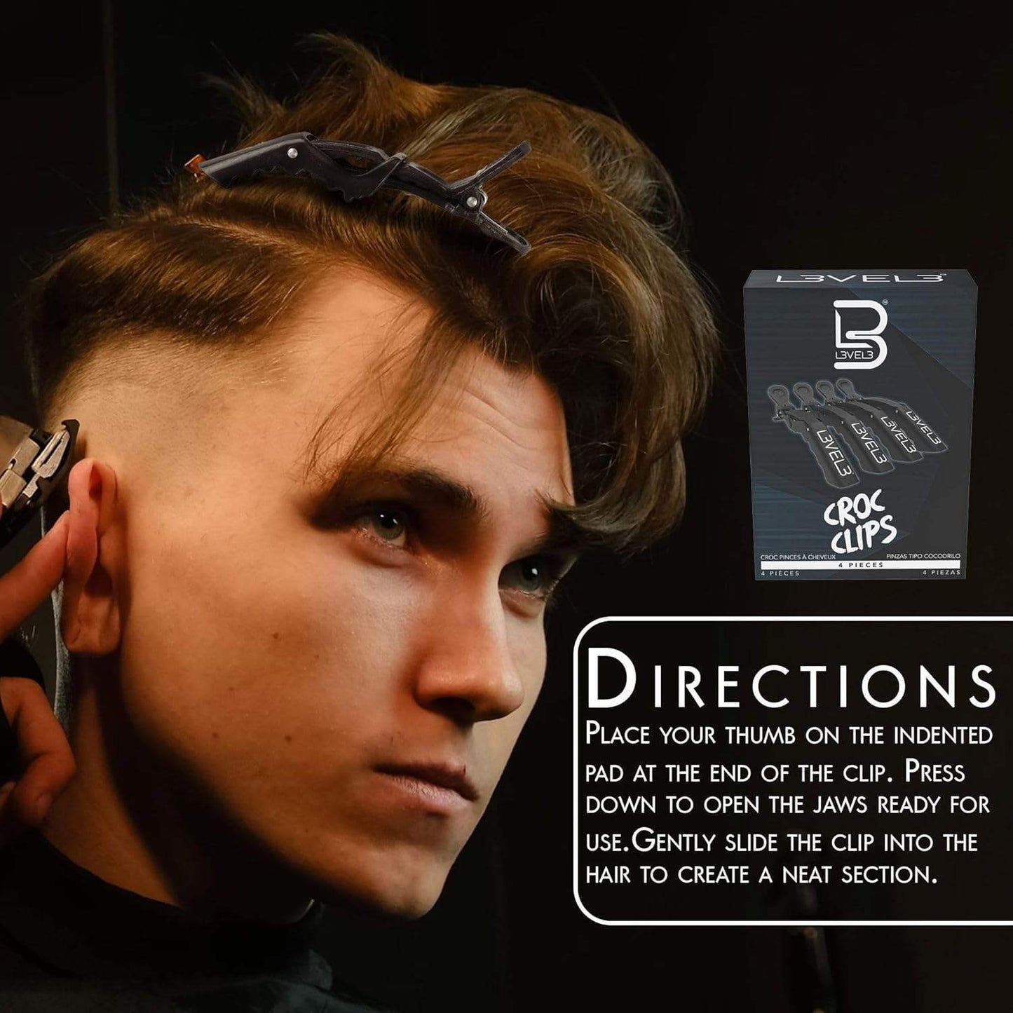 Level3 Lv3 - Croc Clips 4Pk