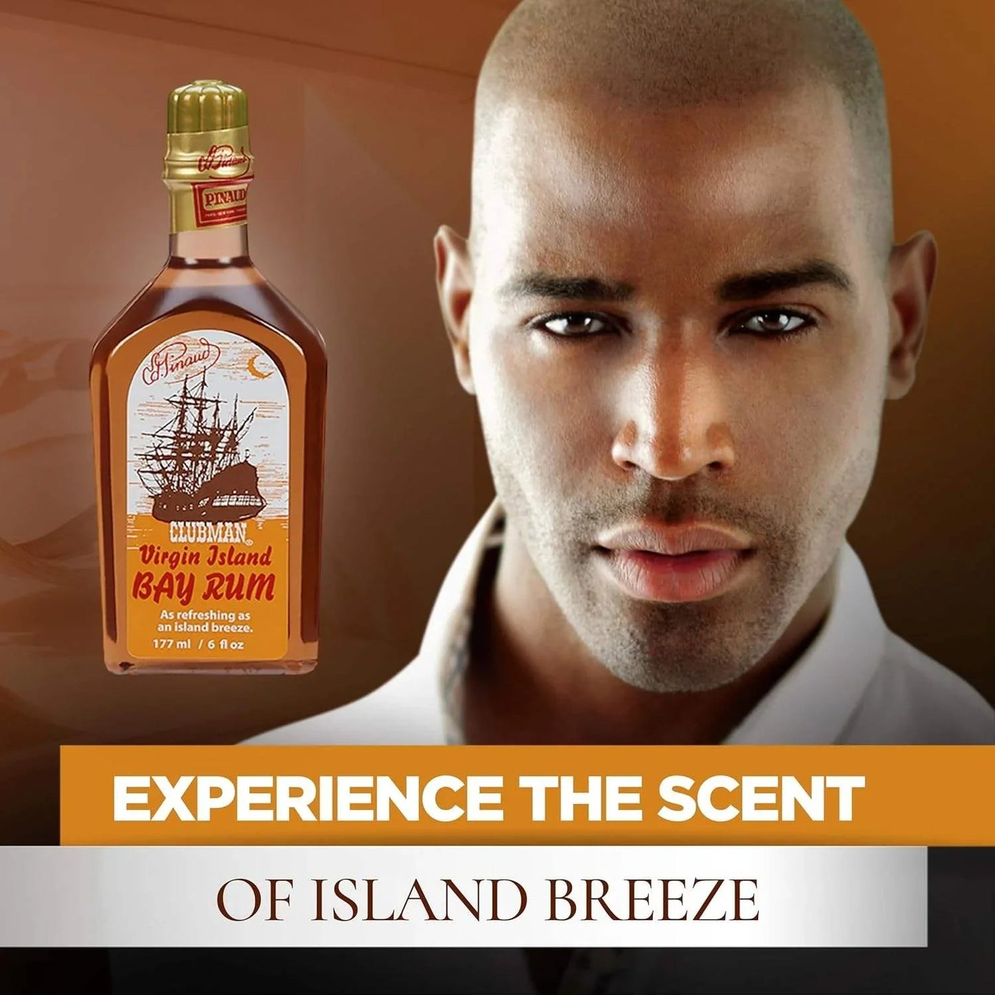 Clubman Virgin Island Bay Rum, 177ml / 6 oz