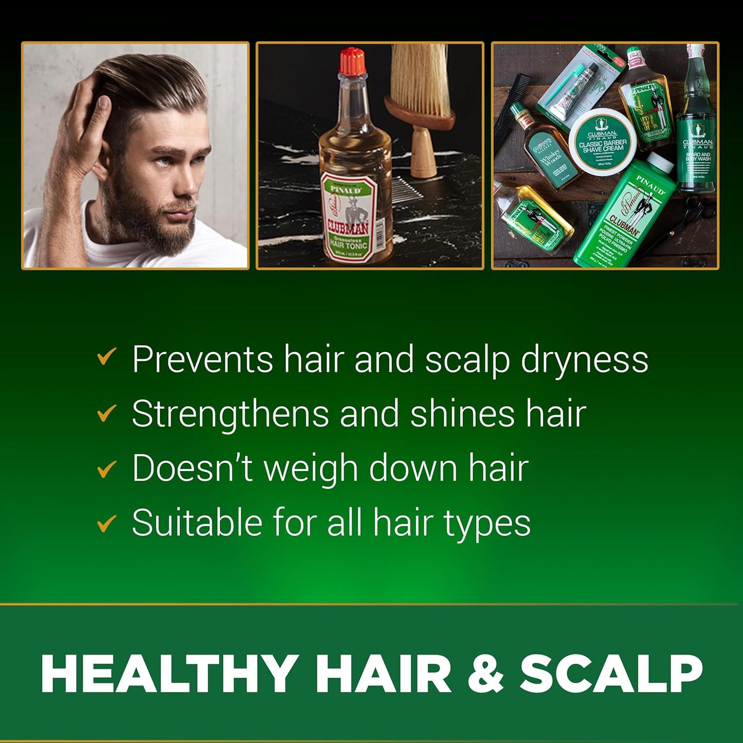 Clubman Hair Tonic 12.5 oz