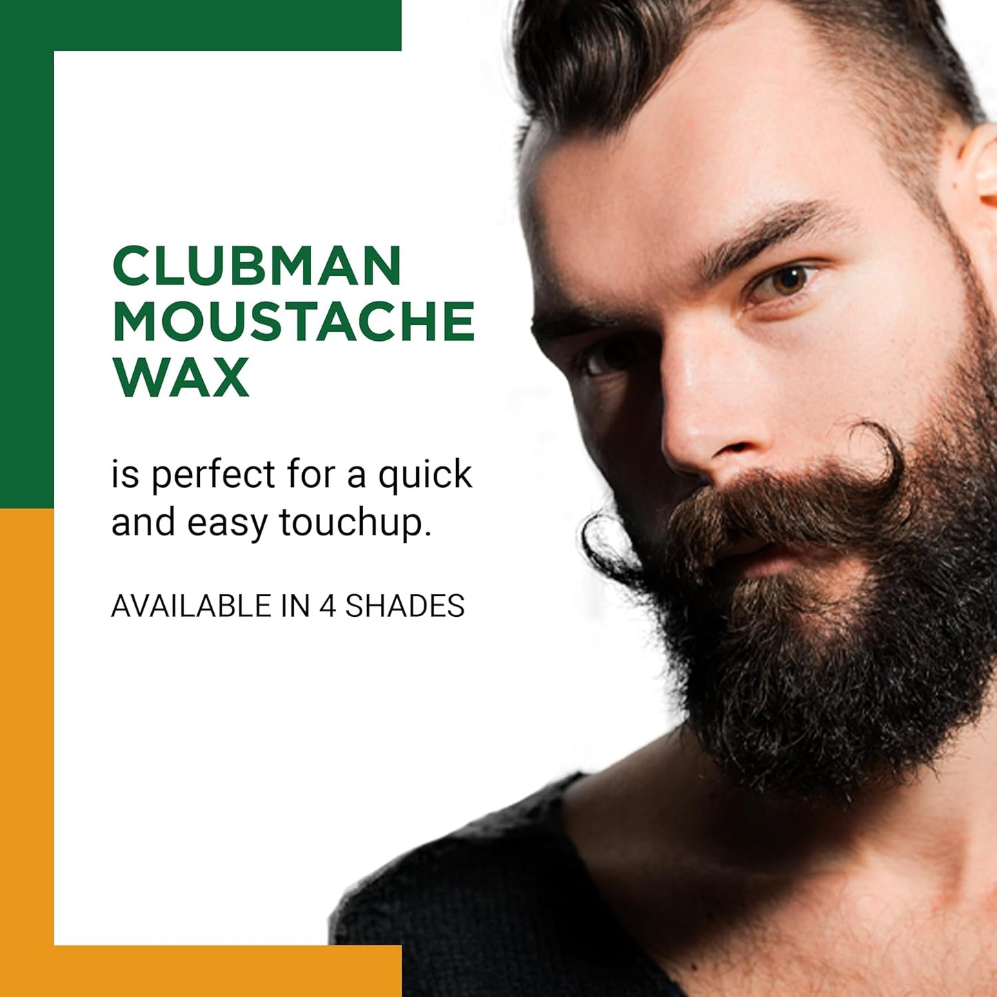 Clubman Moustache Wax - Chestnut 0.5 oz
