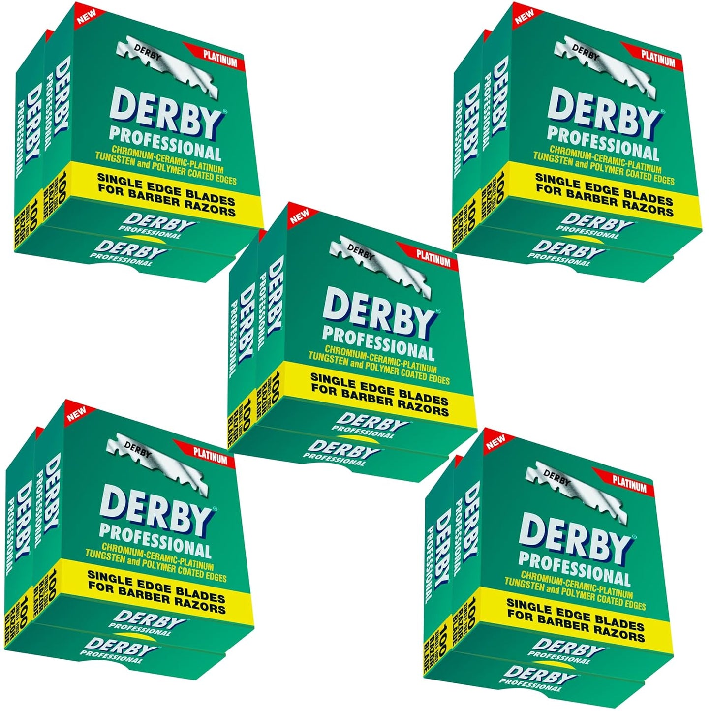 Derby Professional Single Edge Razor Blades - 1000 ct