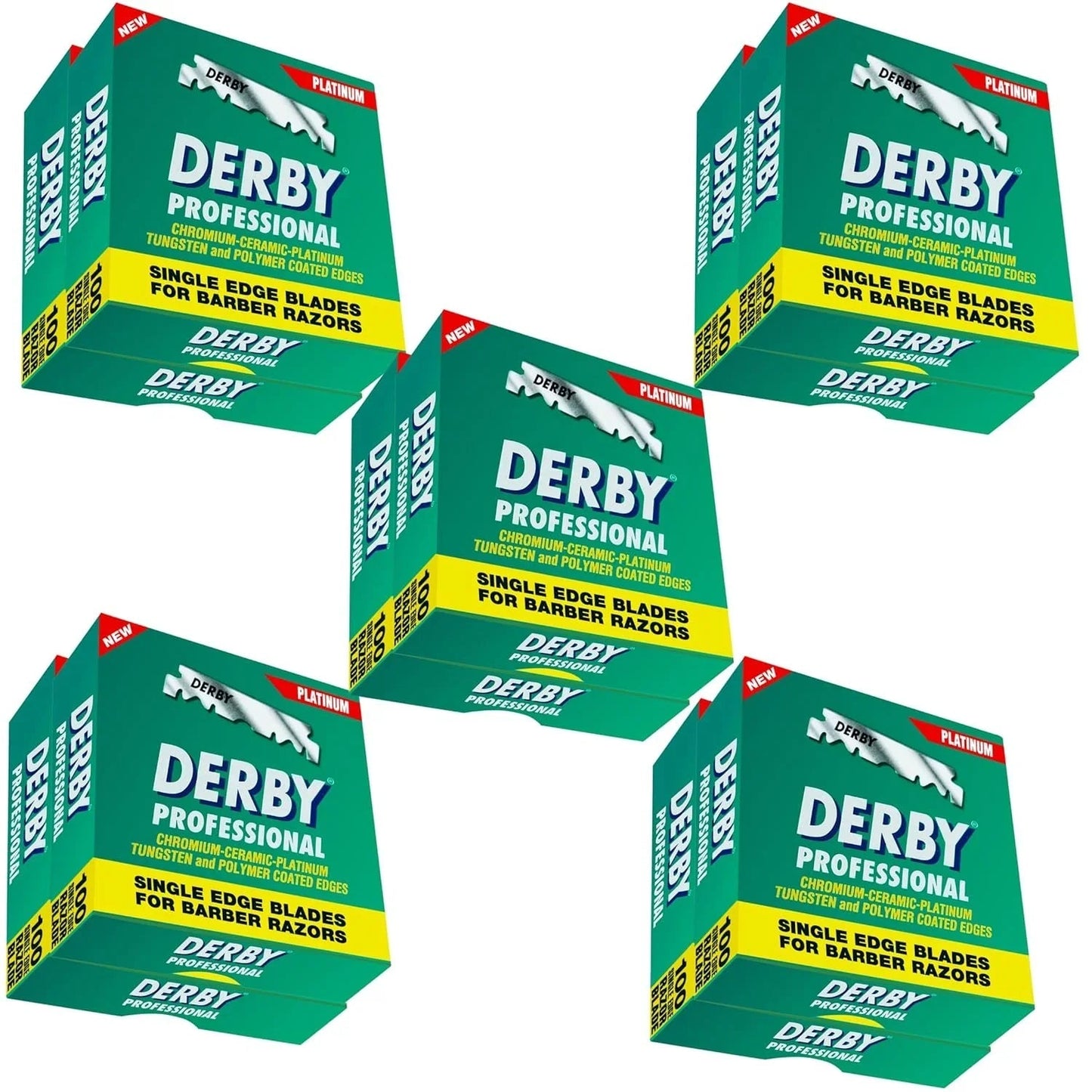 Derby Professional Single Edge Razor Blades - 1000 ct | Free Shipping