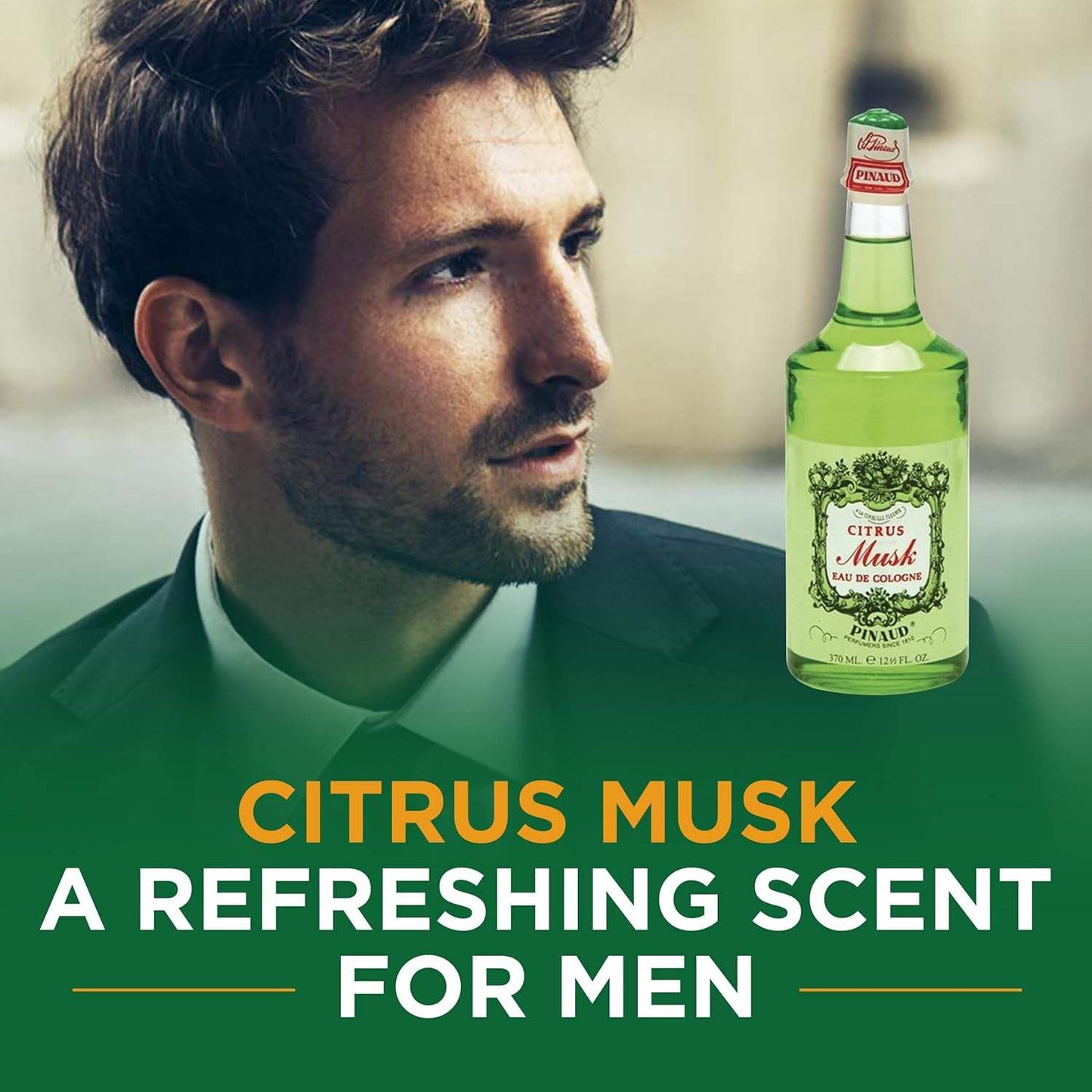 Clubman Citrus Musk Eau De Cologne, 12.5 Oz