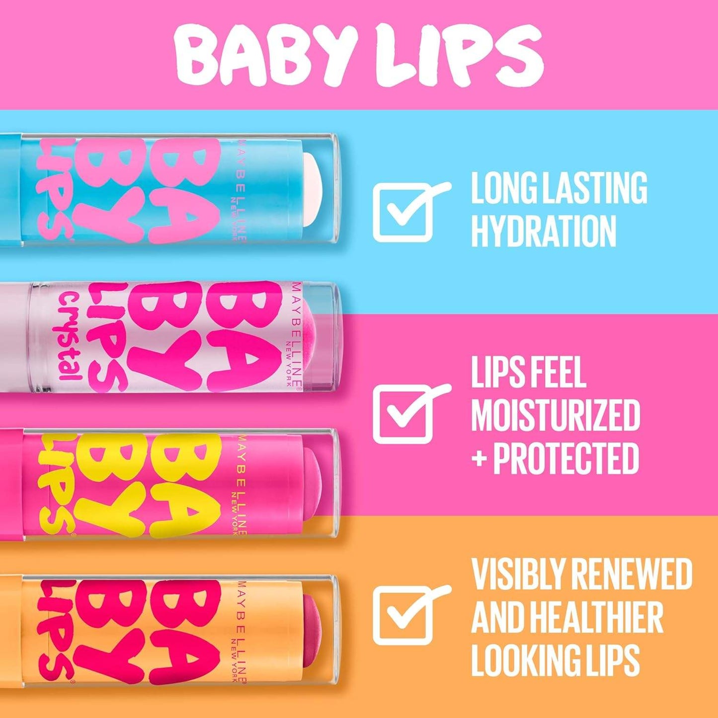 MAYBELLINE Baby Lips Moisturizing Lip Balm