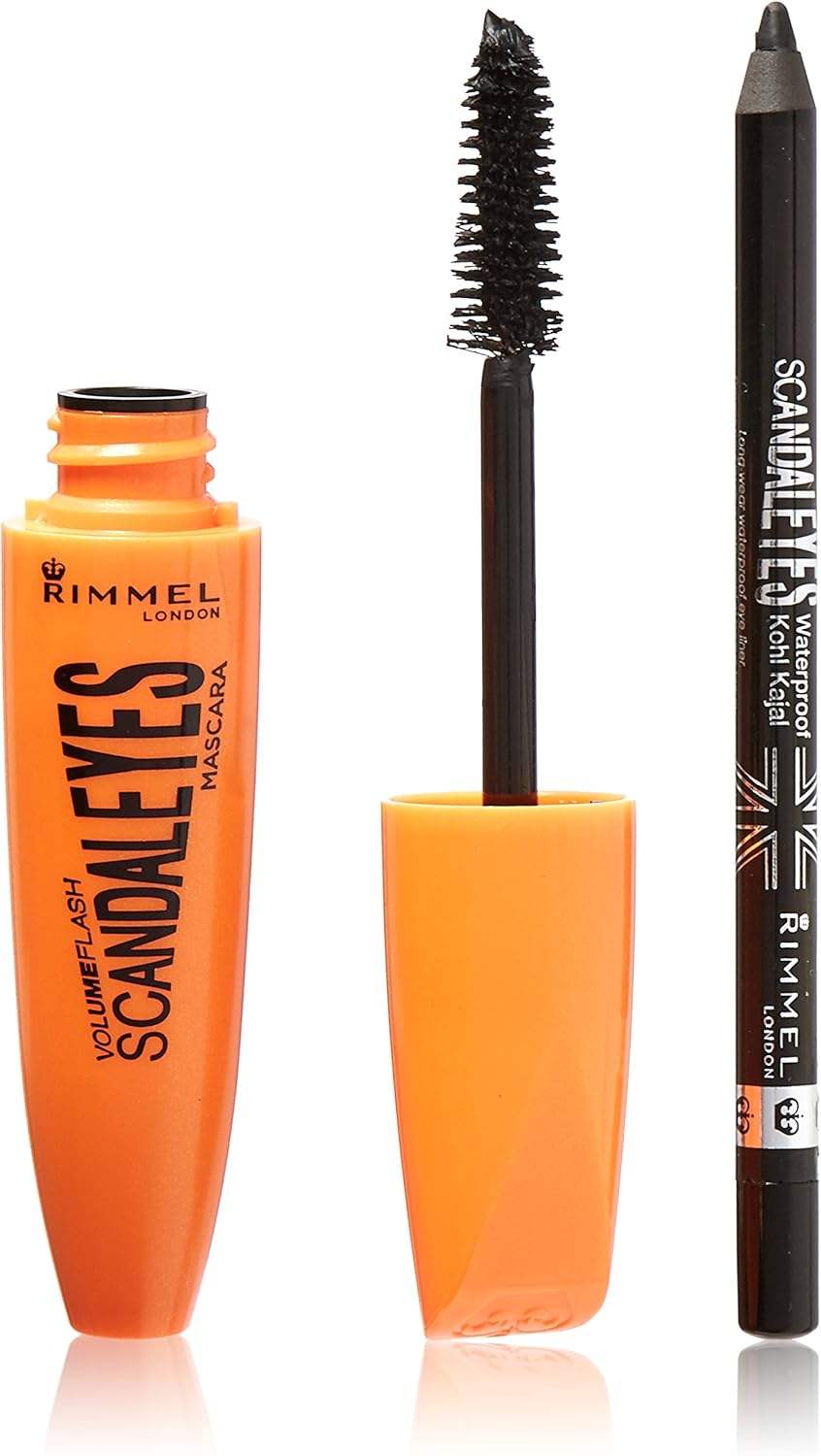 RIMMEL LONDON Scandaleyes VolumeFlash Mascara + Bonus Eyeliner