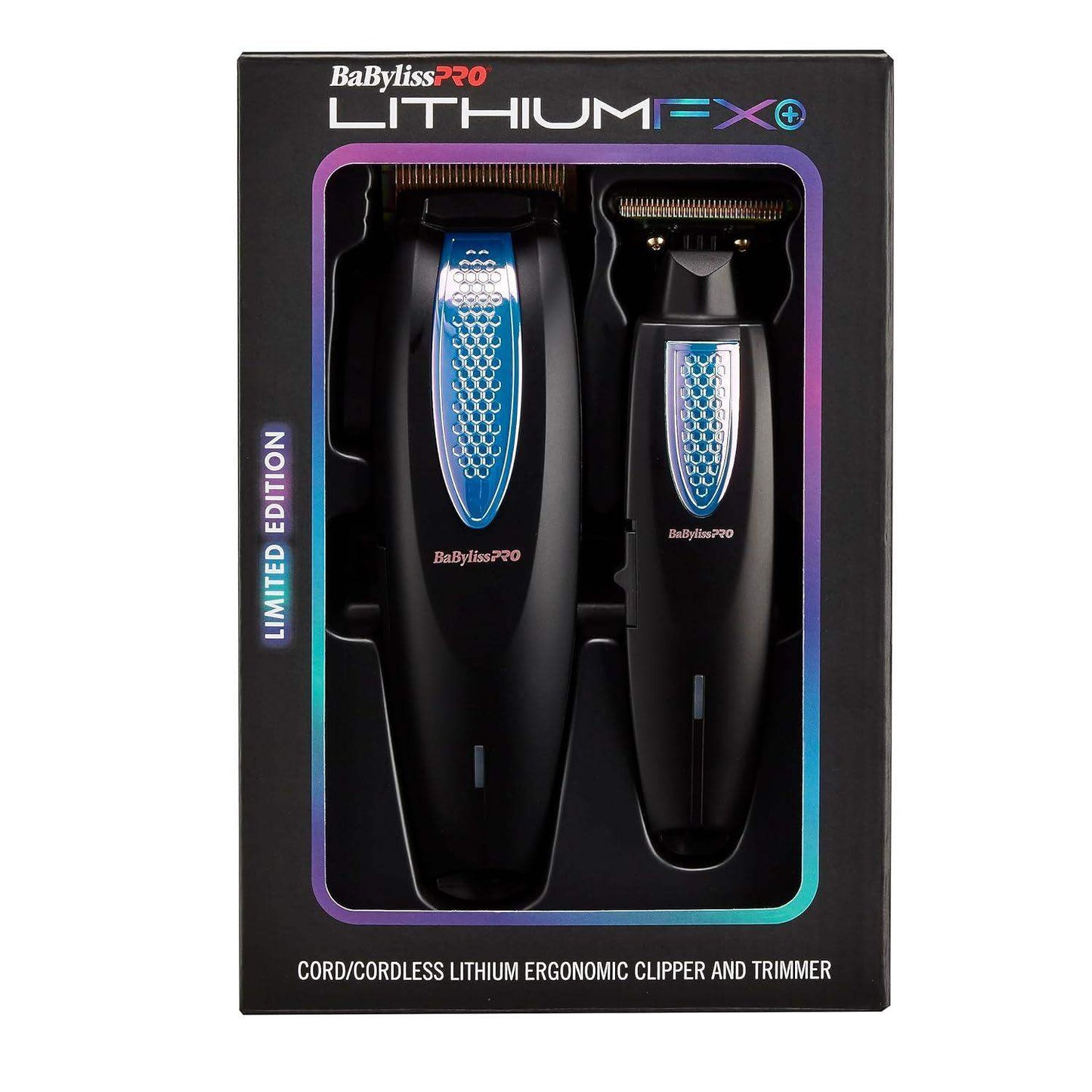 Babyliss Pro Lithium Fx Iridescent Holiday Prepack -BB-FX73HOLPKRB - BarberSets