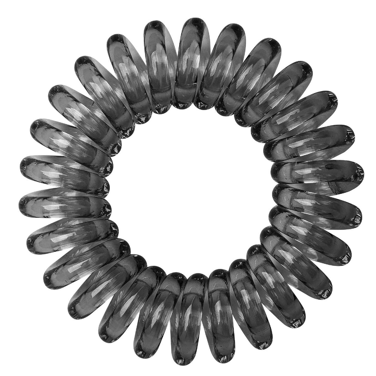 The Markless Hair Loop Set - Charcoal by Goomee for Women - 4 Pc Hair Tie