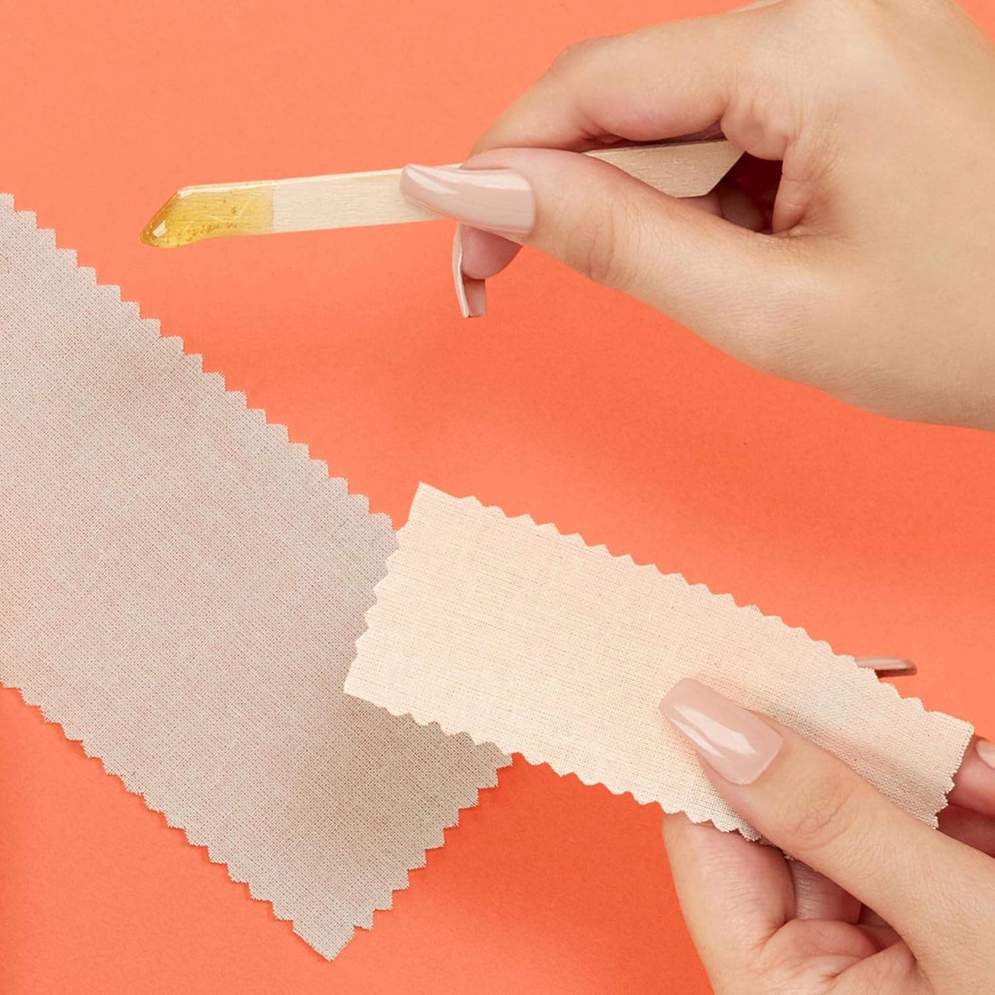 Gigi Small Natural Muslin Strips-100Pk