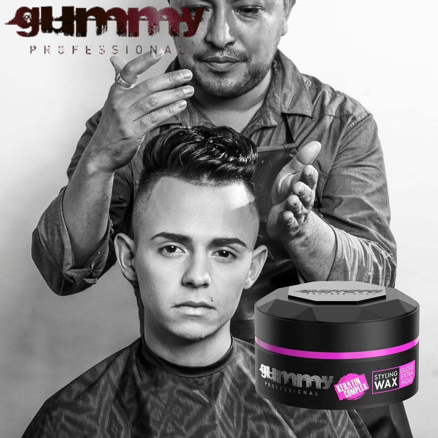 Gummy Styling Wax Extra Gloss 5 oz - Multipack