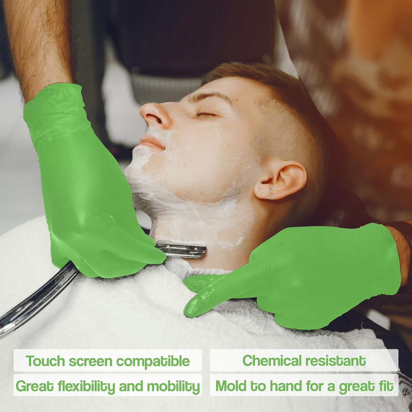 Level 3 Nitrile Gloves (100ct) Lime X-Large