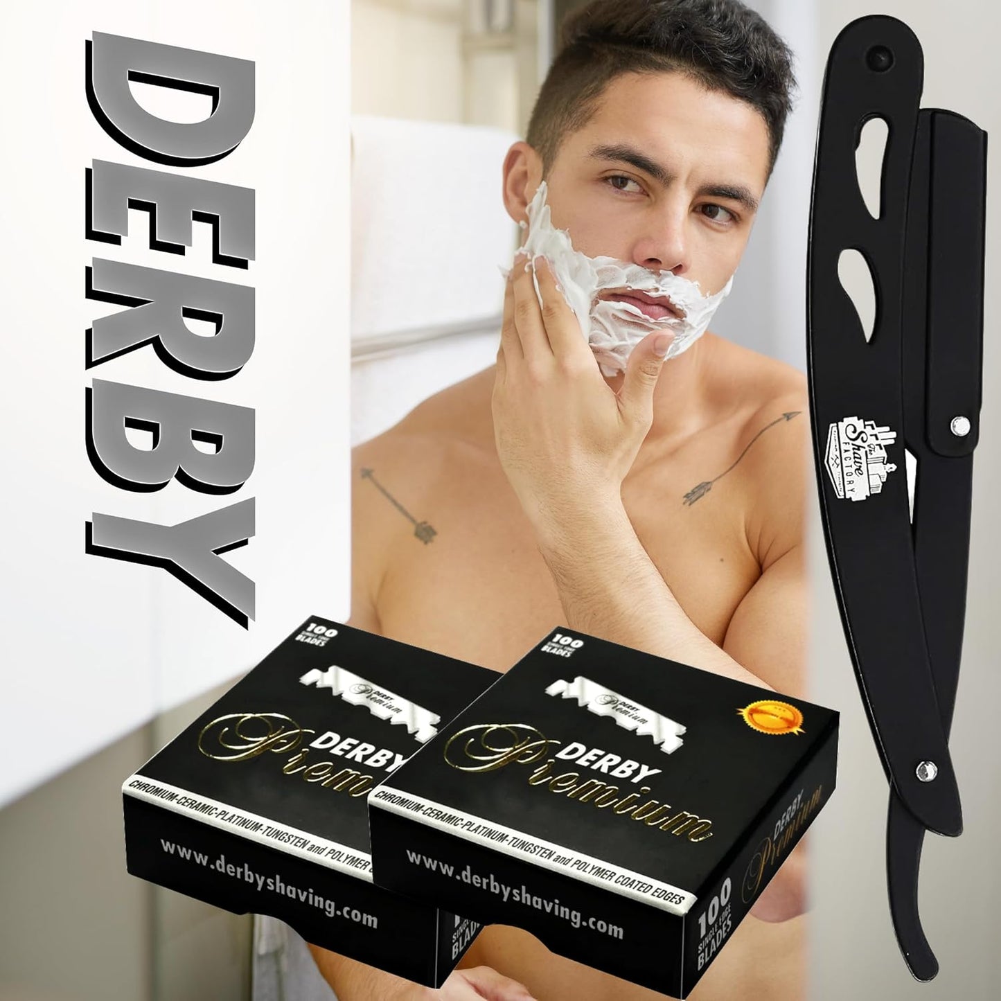 Derby Premium Single Edge Razor Blades - 5000 ct