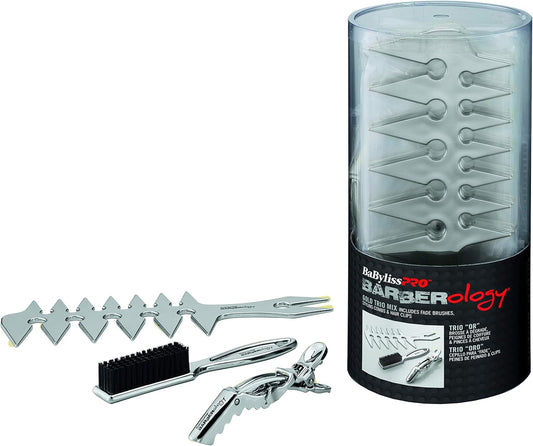 BaBylissPRO Barberology Trio Mix Silver Bucket - 18 Pack