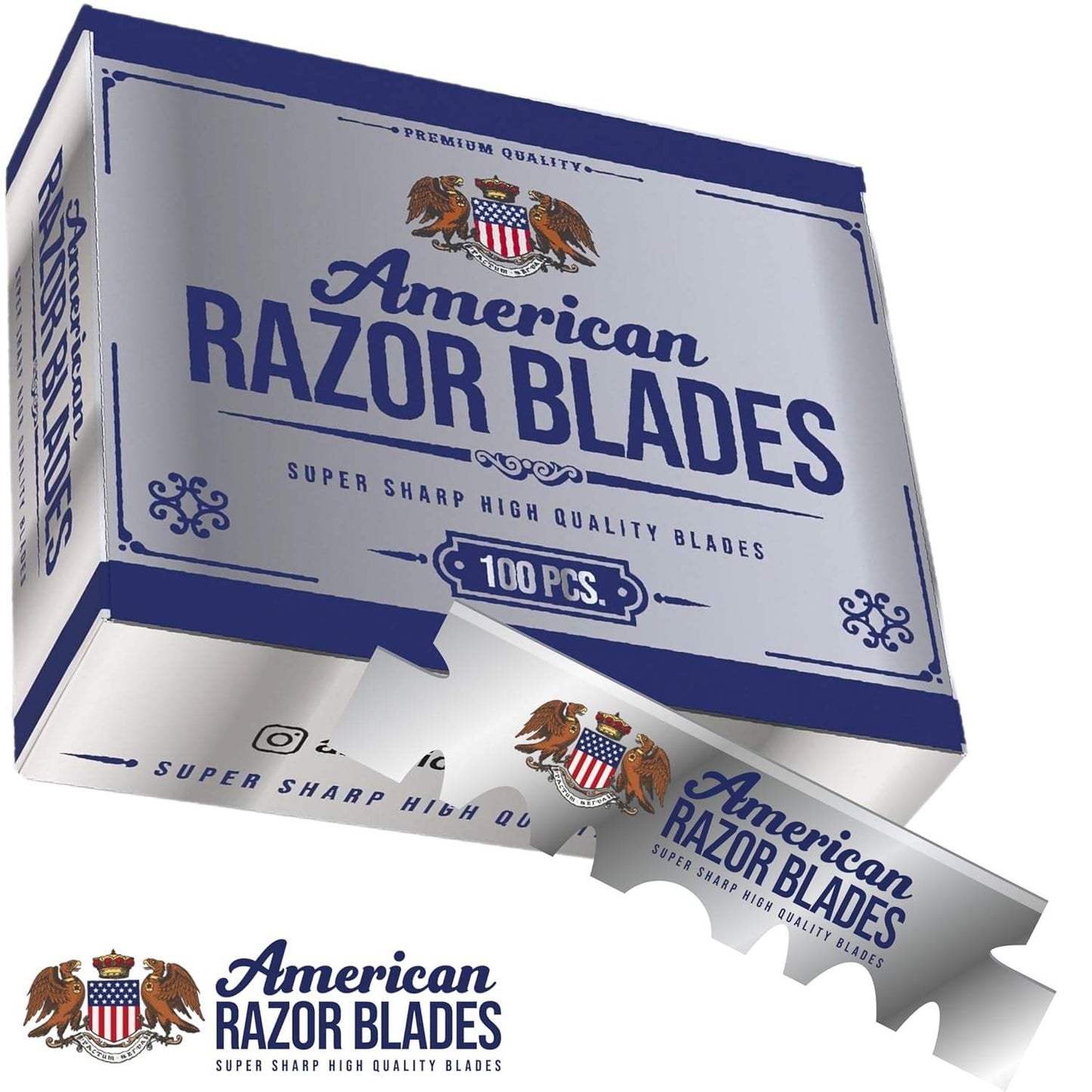 American Razor Blades from The Shave Factory - Single Edge Razor Blades