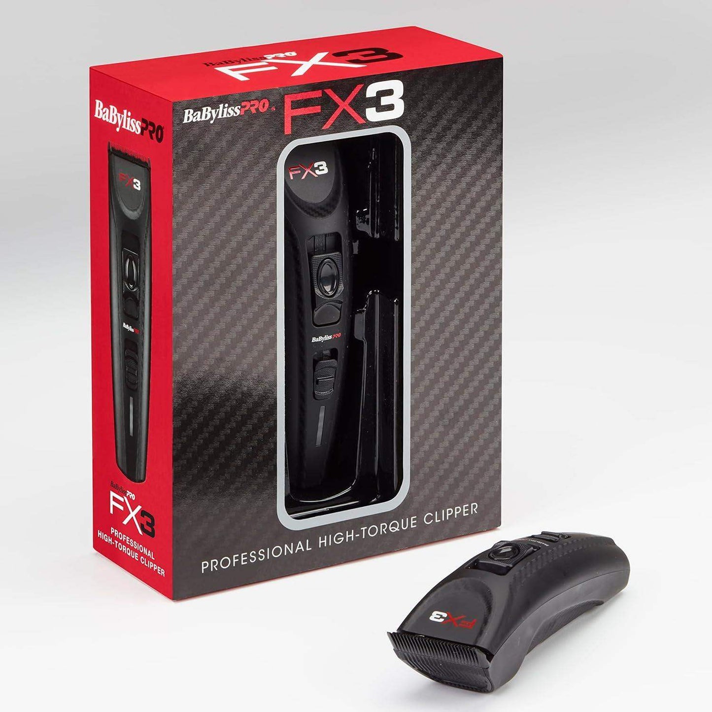 BABYLISS PRO X3 COLLECTION CLIPPER - BLACK BB-FXX3CB - BarberSets