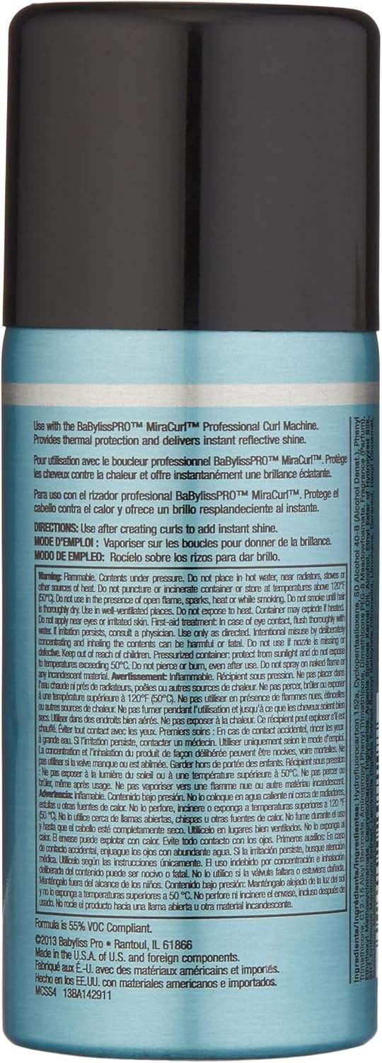 BaByliss Pro MiraCurl Thermal Shine Spray 130ml / 4.4 oz