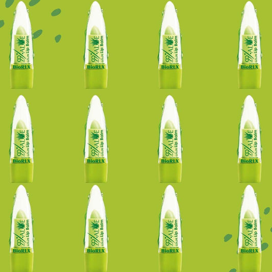 BioRLX 99% Pure Aloe Vera Tinted Moisturizing Lip Balm (Multipack)