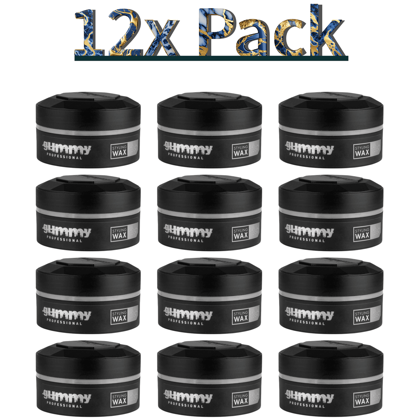 Gummy Styling Wax Casual Look 5 oz - Multipack