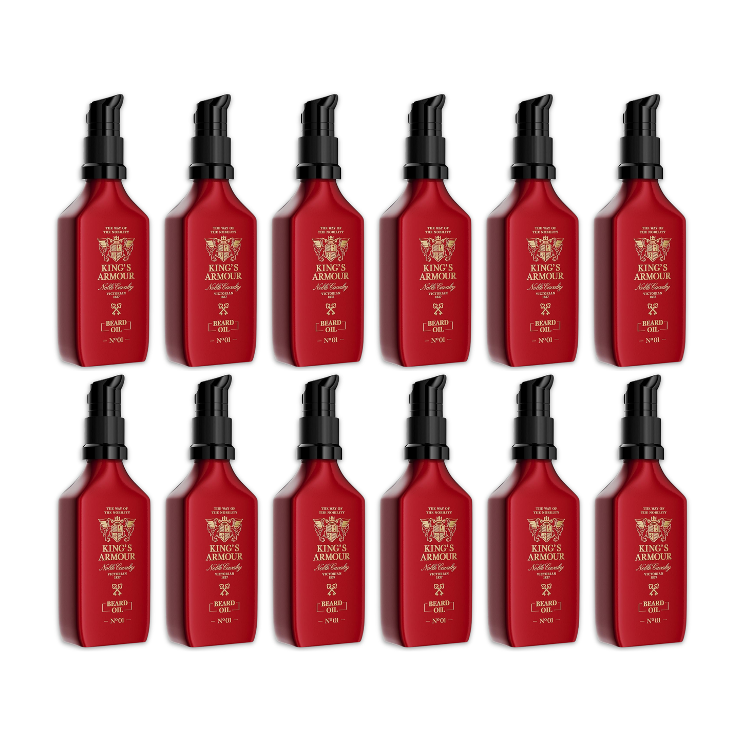 King’s Armour King's Amour Victorian Beard Oil No.1 Multipack - Mega Deal
