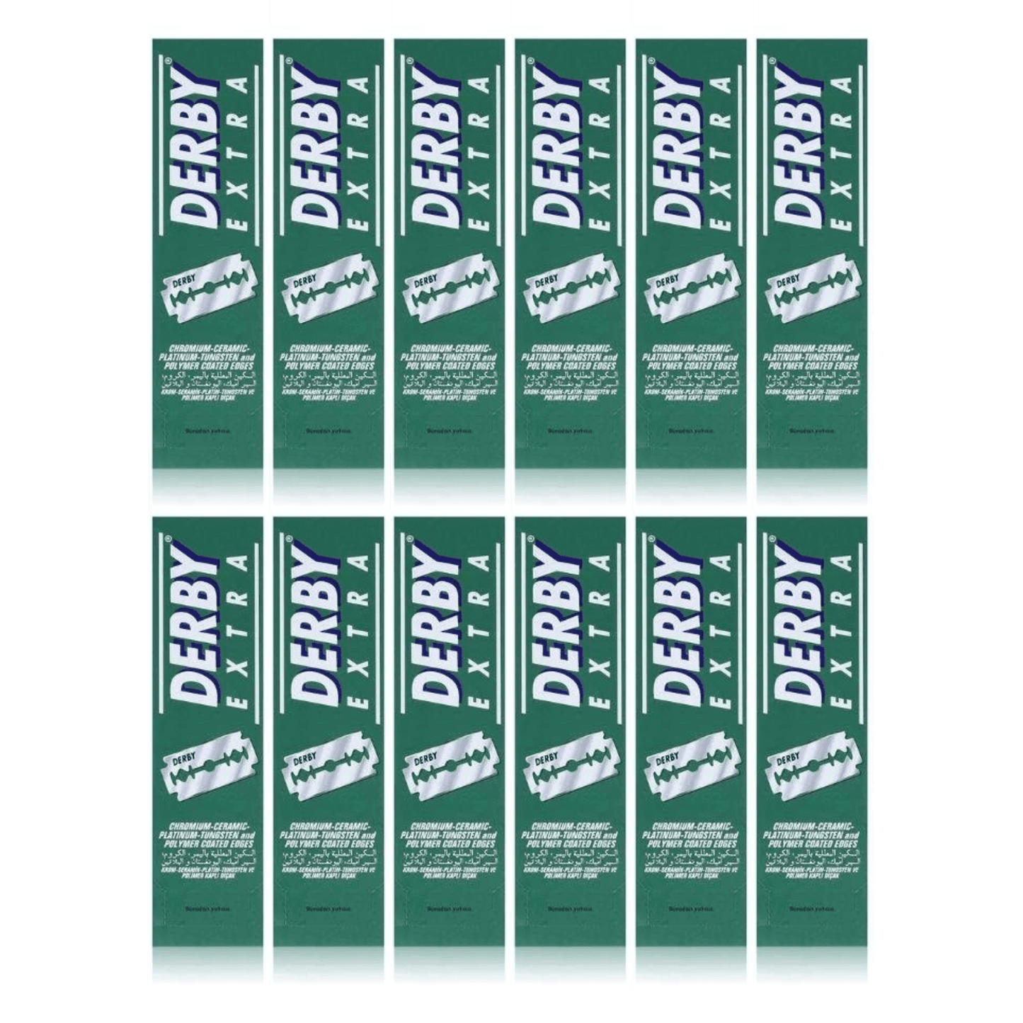 Derby Double Edge Razor Blades 100Pcs - BarberSets