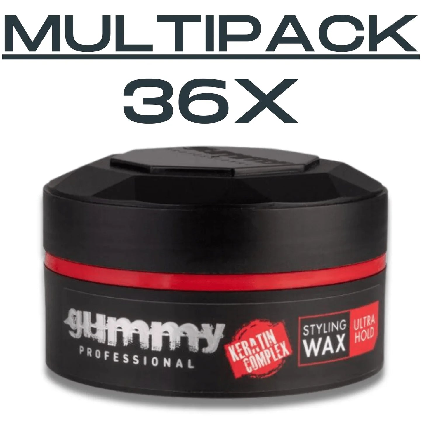 Gummy Styling Wax Ultra Hold 5 oz - Multipack