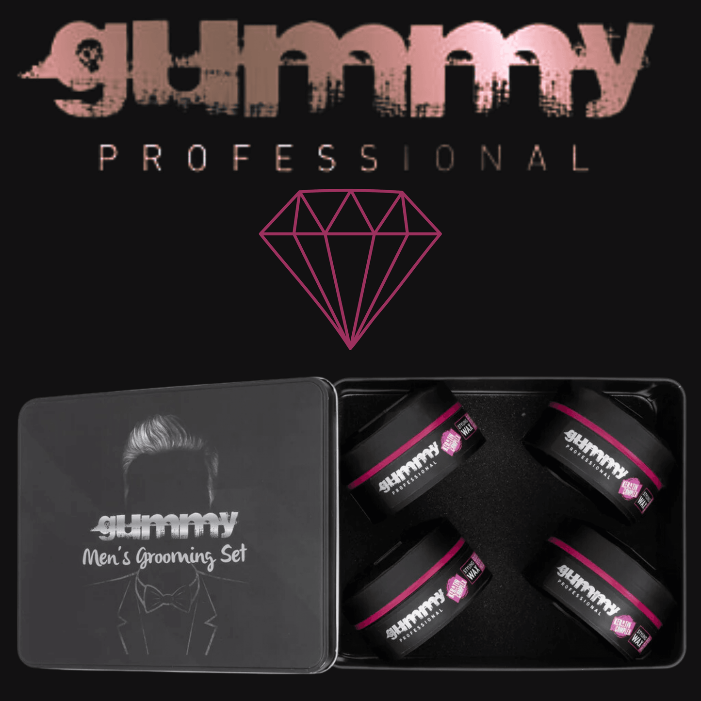 Gummy Hair Styling Wax Extra Gloss