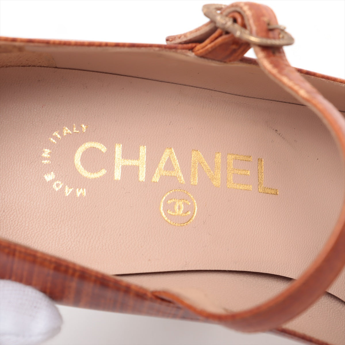 Chanel Rare Multicolor Floral Wood Pumps Limited Edition