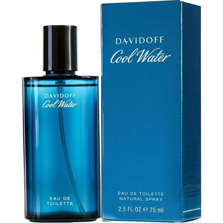 Cool Water by Davidoff for Men - 2.5 oz EDT Spray
