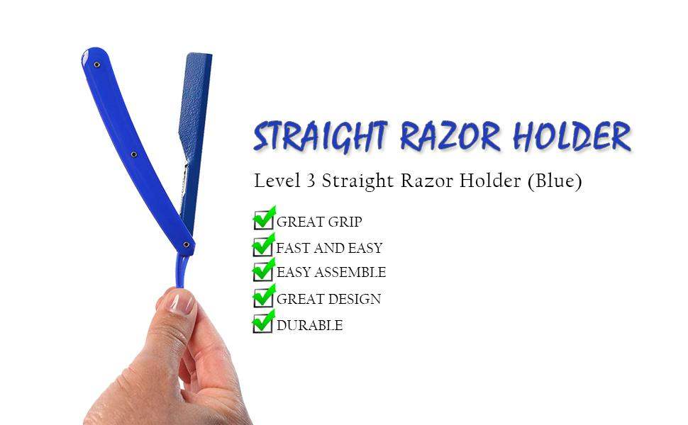 Lv3 Blue Razor Holder