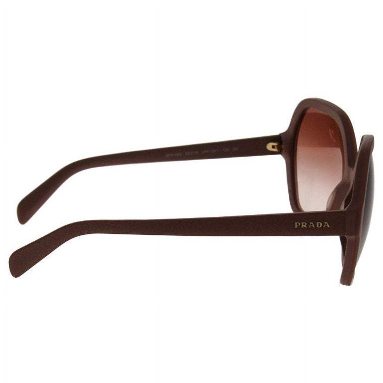 Prada SPR 06S UFF-2F1 - Matte Alluminium Pink-Pink Gradient by Prada for Women - 56-18-135 mm Sunglasses