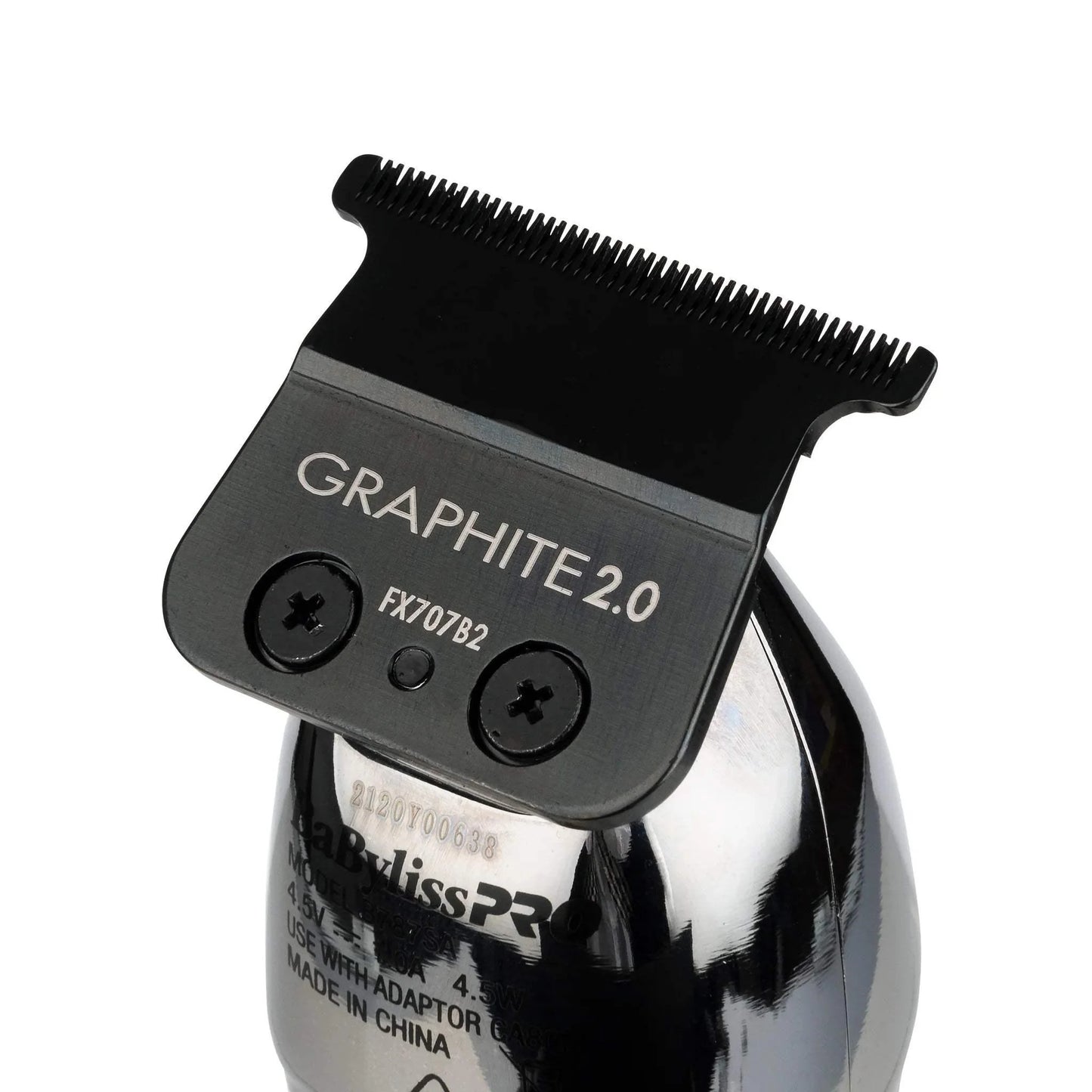 BaByliss Pro SilverFX Cordless Trimmer - Professional High-Performance Outlining and Detailing Tool
