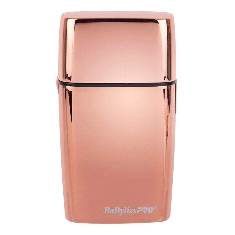 BaBylissPRO Cordless Rose Gold Metal Double Foil Shaver