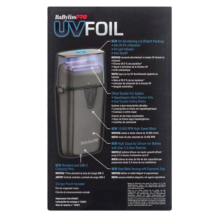 BaByliss Pro UV Double Foil Shaver