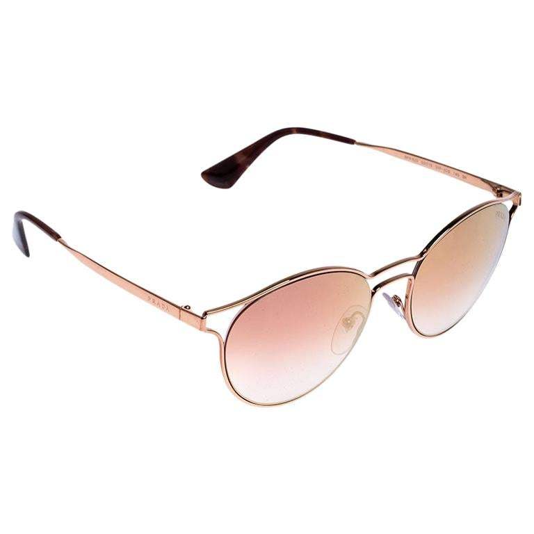 Prada SPR 62S USH-5L2 - Bordeaux Gold-Rose Gold by Prada for Women - 53-19-140 mm Sunglasses