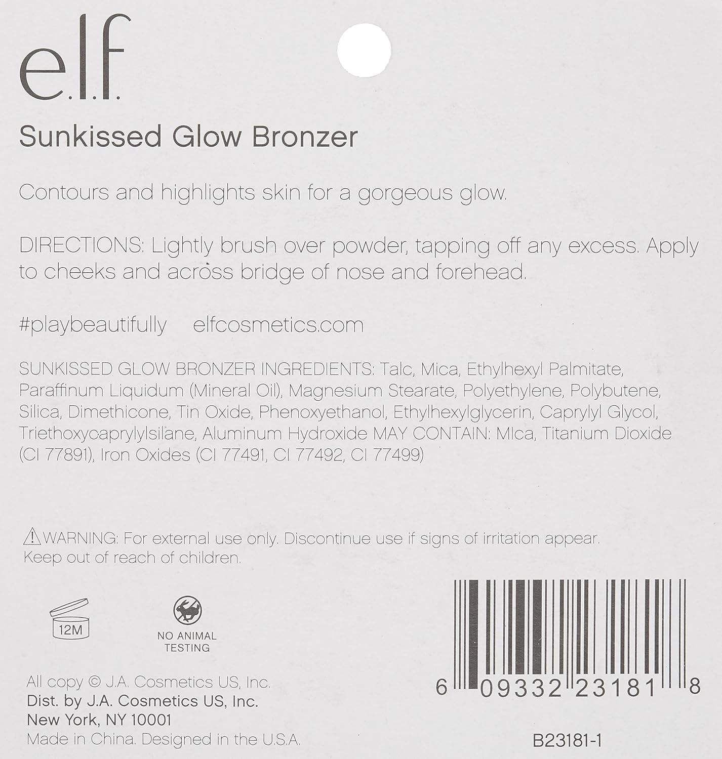 e.l.f. Essential Sunkissed Glow Bronzer