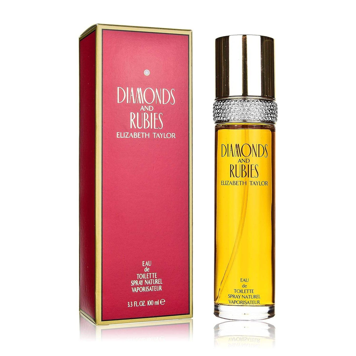 Diamonds and Rubies by Elizabeth Taylor for Women - 3.3 oz EDT Spray
