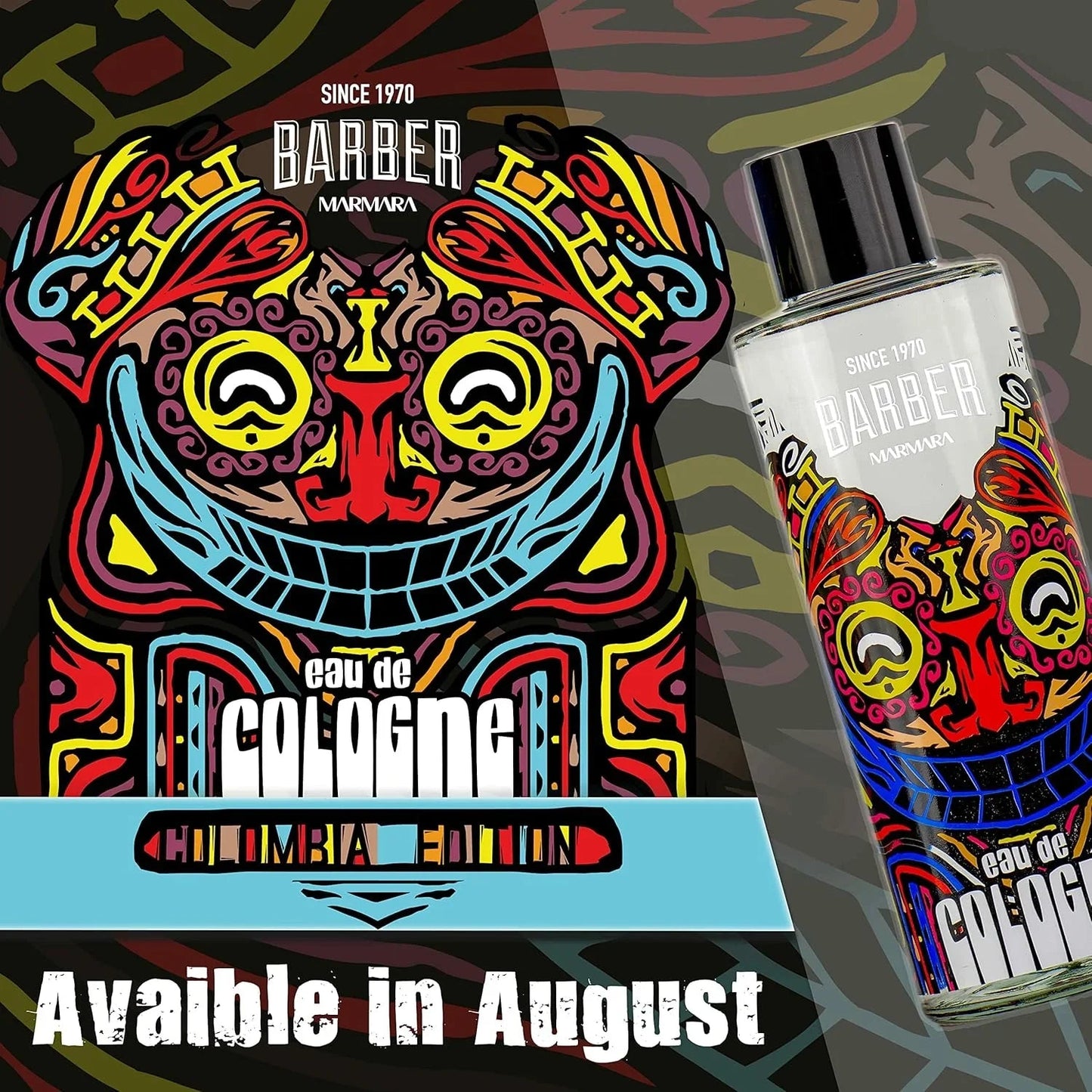 Marmara Barber Aftershave Cologne Colombia 500ml / 16.9 oz Multipack