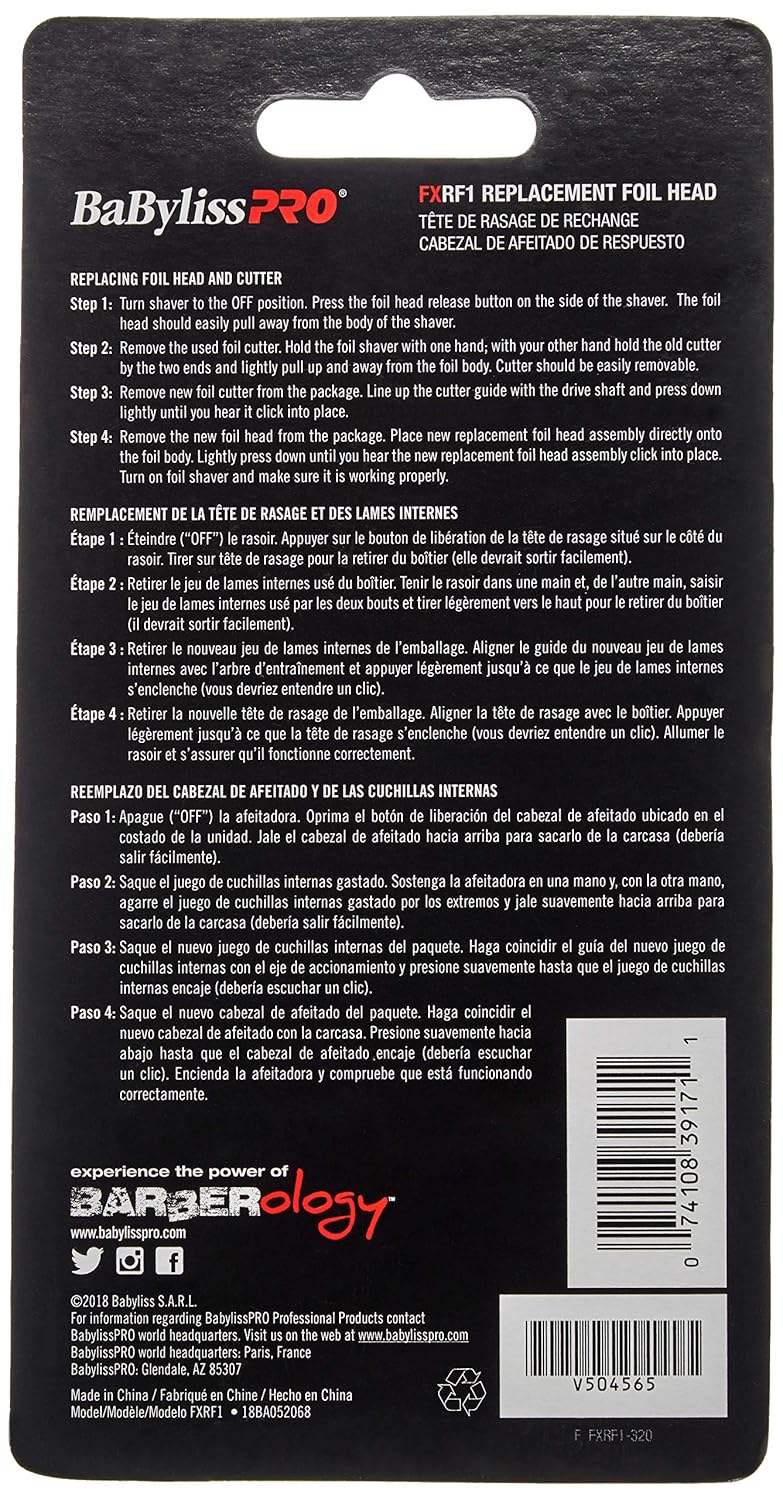 BaBylissPRO Replacement Foil and Cutter FXFS1