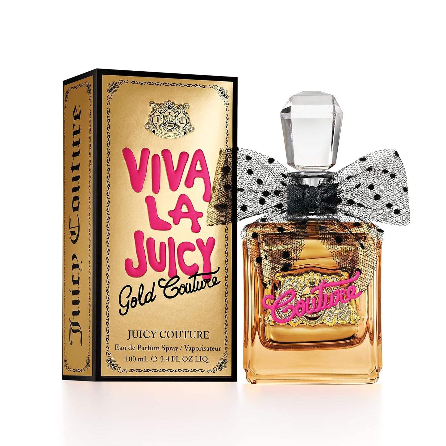 Viva La Juicy Gold Couture by Juicy Couture for Women - 3.4 oz EDP Spray