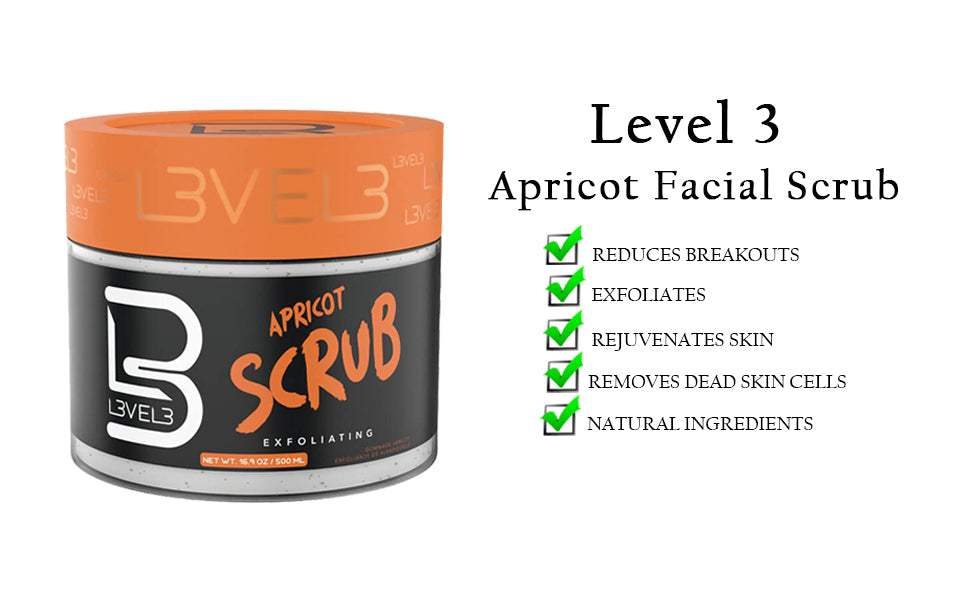 Lv3 Apricot Scrub 500Ml Scrub